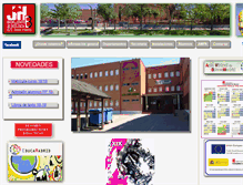 Tablet Screenshot of iesjosehierrogetafe.com